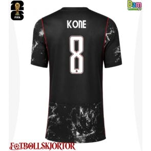 Kanada Ismael Kone #8 Bortatröja Dam VM 2026 Kortärmad